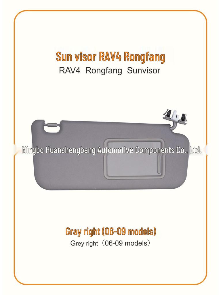 RAV4 Sun Visor for 2006-2009 Models - Gray Beige