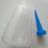 5Pcs 250ml PE Plastic Squeezable Tip Applicator Bottle Refillable Dropper with Needle Tip Caps Oil Bottles