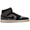 Sneakers Unisex Air Jordan 1 Mid Black Denim Grigio Fumo Chiaro Vela Gomma HJ4363-001