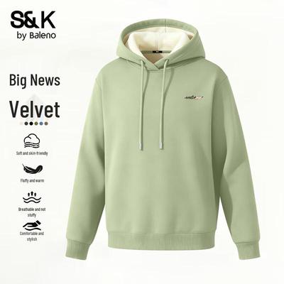 Baleno Men's S&K Series Loose Fit Hooded Sweatshirt