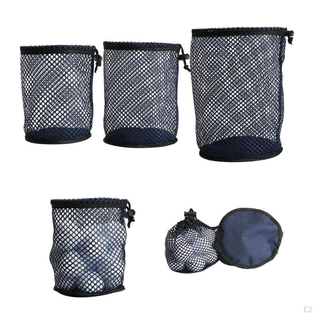 Golf Ball Drawstring Accessory Carrier Organizer Carrying Holder for Laundry Outdoor Traveling