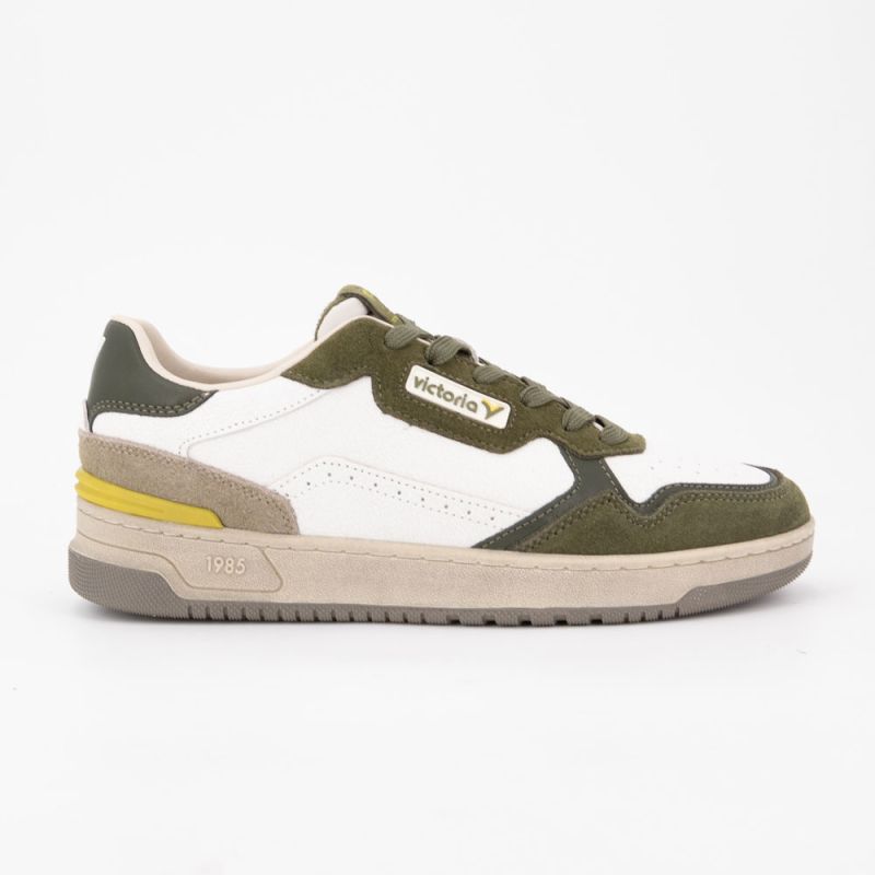 Navy Blue Sneakers In Cowhide C80 Amber Sole Men VICTORIA