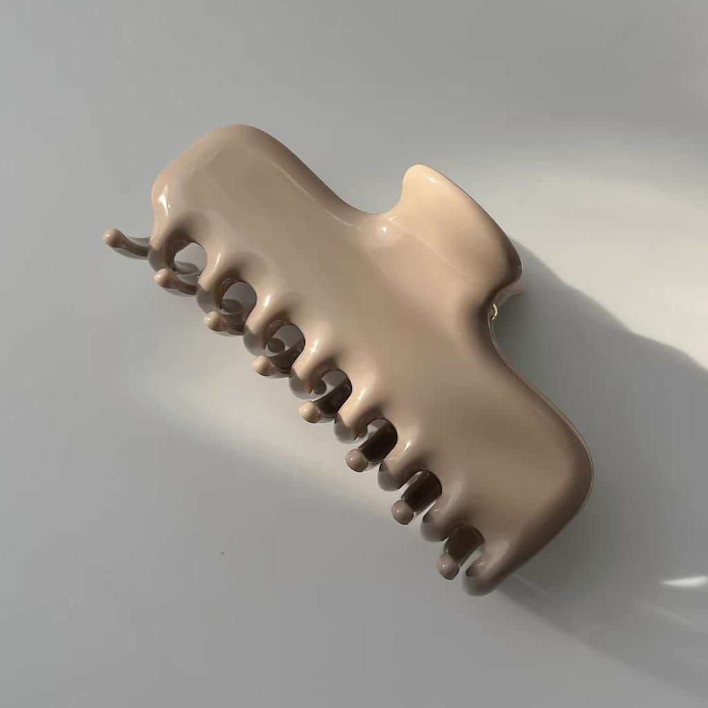 High-Quality Acetate Rectangular Hair Clip  New Style Large Size Thick Hair At The Back of The Head Elegant Shark Clip