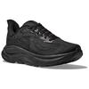 HOKA Clifton 10 Wide Triple Black Women Sneakers 1162050-BBLC