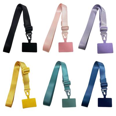 Universeller bunter Kartenhalter Handy-Lanyard - Anti-Verlust, abnehmbarer Patch für Mobiltelefone