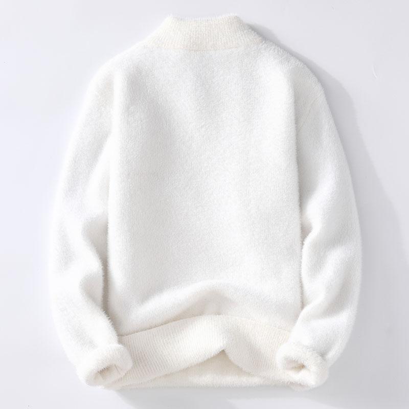 Sweaters men winter korean style mens warm sweater V-neck men sweaters autumn Men's wool pullovers men full size M-XXXL