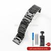 Elegant Ceramic Watch Bracelet Accessories for Geya| FOSSIL Omega Huawei Watch Strap 14 16 18mm Black White Flat Interface