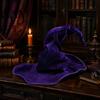 Pălărie de Vrăjitoare Neagră Pălărie de Vrăjitor de Halloween, Con Cosplay pentru Adulți Copii cu Pânză de Păianjen Decorativă Decor Stea, Recuzită Costum Petrecere Gotică, Trick or Treat