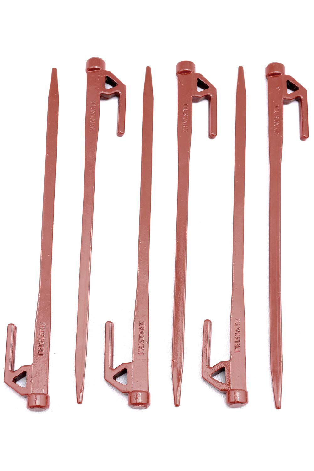 

UJack Casting Peg TRISTAKE 28cm Cation Electroplated Paint Set of 6 (Red)