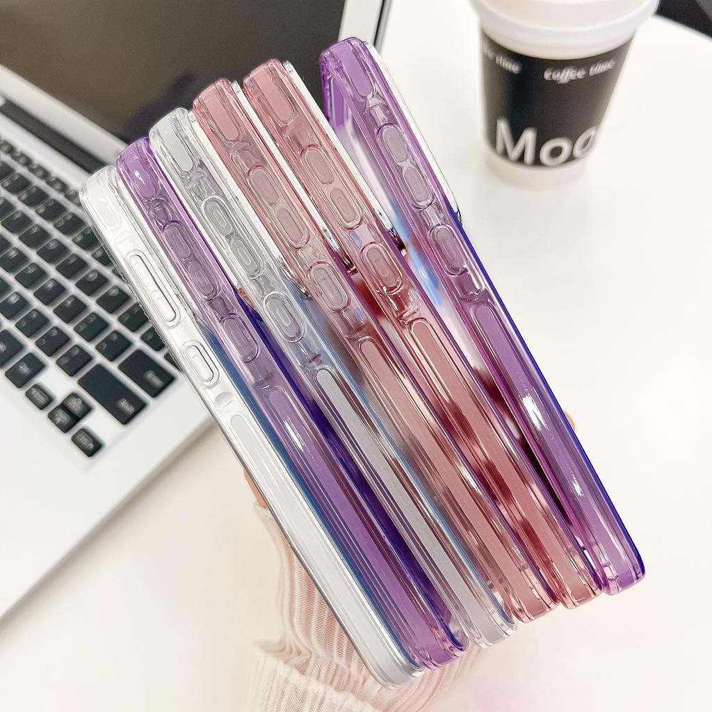 Für Samsung Galaxy S24 FE Hülle IMD Design Stoßfest PC+TPU Handyhülle mit Glaslinsenfolie