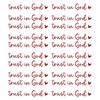 20PCS Driving with Devotion Inspirational Decals Trust in God Mirror Stickers Trust in God Rearviews Decals for Car