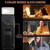 USB Rechargeable Clip on LED Reading Light Portable Mini Book Light Eye Caring for Kids Students Bedroom Reading Night Lamp