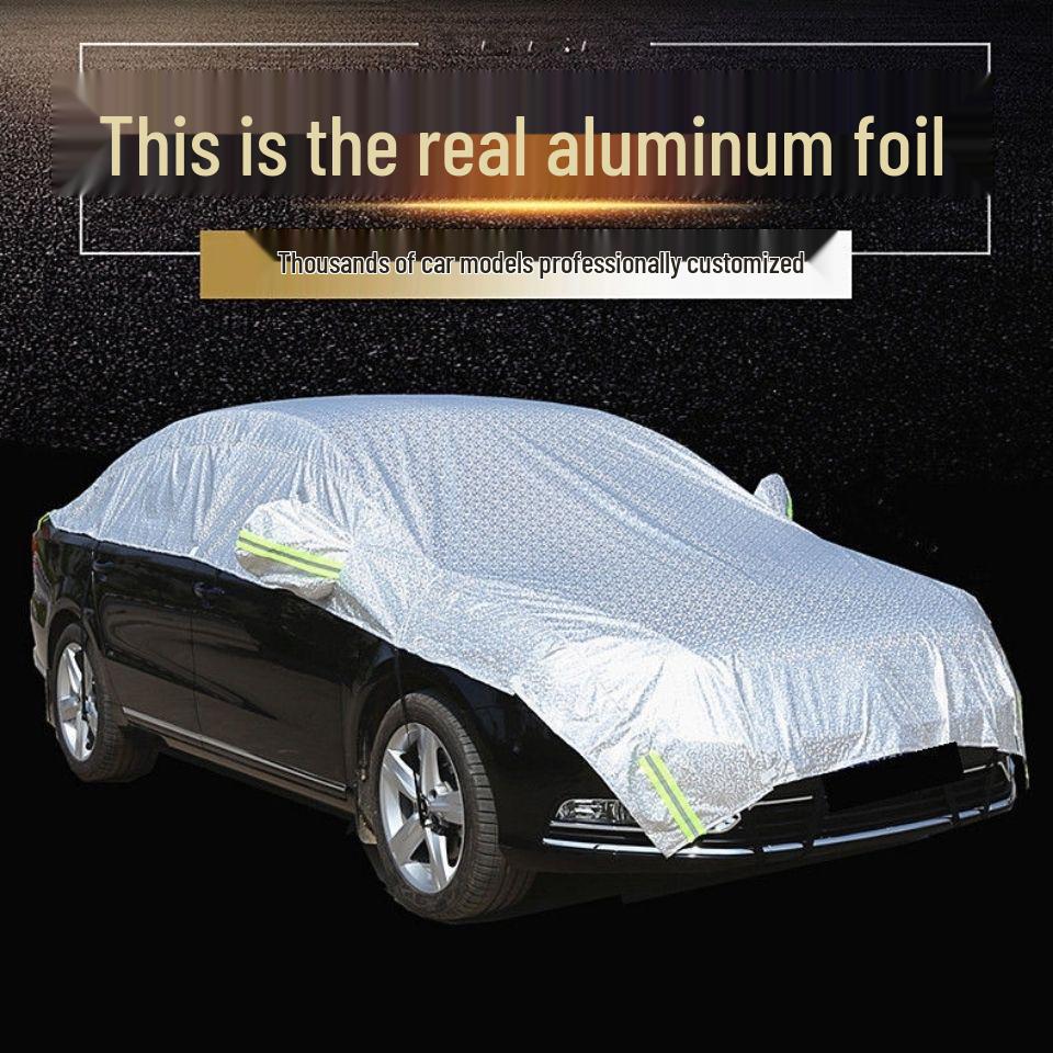 

Car Sunshade Half Cover Set - Summer Heat Insulation & Sun Protection Hatchback [Specify Car Model]