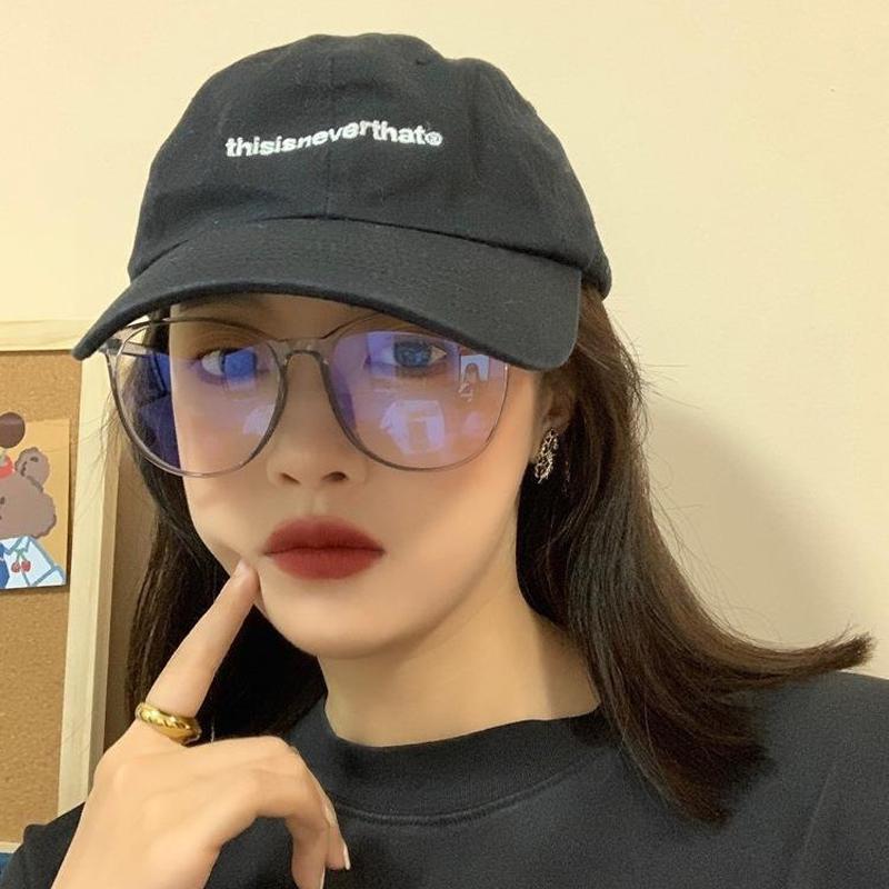 1PC  simple anti-blue light glasses ladies sunglasses ultra light multi-color gift