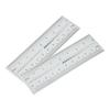 10PCS Fake Nails Measuring Ruler Professional Portable Transparent Nail Art PVC Soft Ruler for Nail Measuring Tool