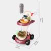 Simulation Housework Cleaning And Hygiene Cart Tool Set Kids Toys Sanitation Playing House Toys Parent-Child Interaction Game