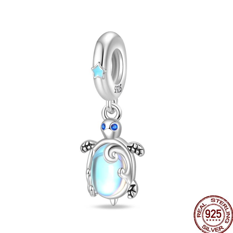 100% Copper Beach Sand Crab Beach Ocean Holiday Jewelry Beads Suitable Fit Original Bracelet Diy Holiday Jewelry