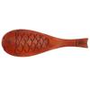 Fish Shape Wood Rice Wooden Serving Scoop Stirring Spoon For Home Kitchen Cooking Lightweight Ergonomic Design