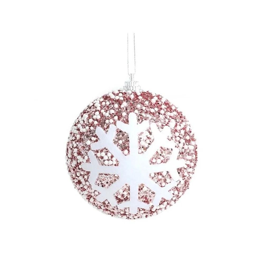 New Creative Christmas Ball Pendant Foam Bubble Xmas Tree Charm 8cm Reusable Bubble Balls Merry Christmas