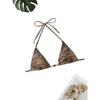 Bikinis Leopard Swimsuit Bandage Bath Wear Sexy Piece Suits High Waist Swimwear Triangle Bathsuit Summer Biquini