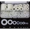 AIMOONSA Rondelles nylon M2–M10, pack 520 pièces – entretoises plastiques résistant