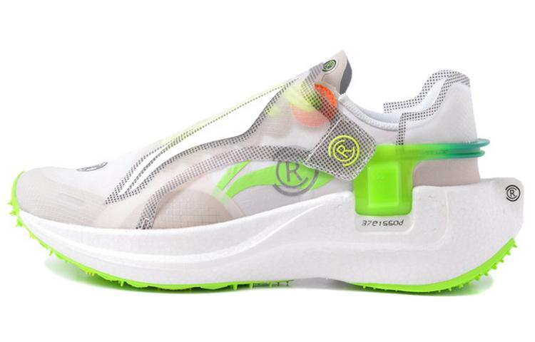 Li Ning Текстиль, Амортизация из ТПУ Скользкие Устойчивые к истиранию Дышащие Легкие Низкие Беговые кроссовки Мужские ARHR081-2 42