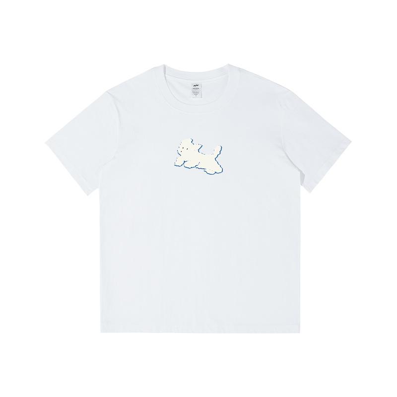 Baumwolle Kurzarm Sommer Freizeit Mehrfarbig Tops Schwarz und Weiß T-Shirt Locker Dünn Innen Das Unterhemd Herren und Damen Kurzarm Tops