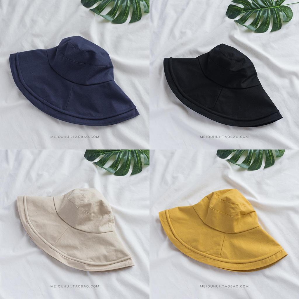 Foldable Casual Sun Hat For Women With Large Brim And Breathable Material For Travel And Outdoor