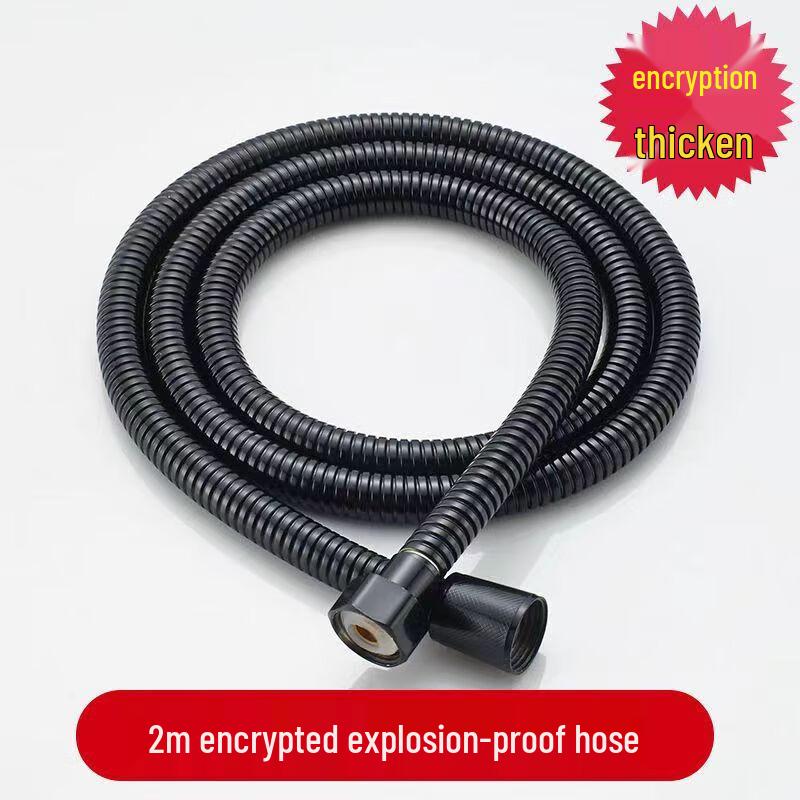 

Xuanyong Three-Mode Pressurized Handheld Shower Head with 2m Black Hose