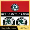 Adesivo de Carro 2026 Carro Quente Emblema Traseiro Dianteiro Porta-malas Adesivo de Emblema para Skoda Kodiaq Karoq 2 A7 Tour VRS Superb Octavia Yeti Fabia 1