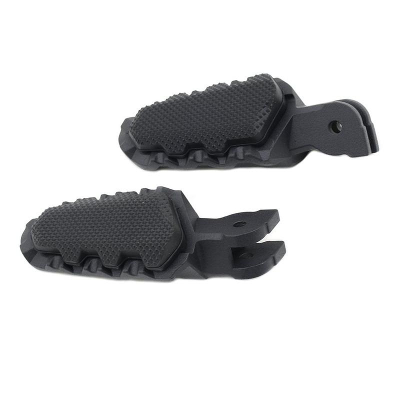 Motorcycle Front Footrest Foot Rests For Ducati Hypermotard 821 Multistrada MTS 950 1260 1200 Footpegs Pedals With Rubber Cover