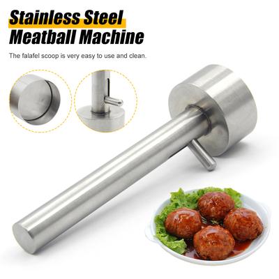 Mutfak Falafel Kaşığı Köfte Yapma Kaşığı Kalıp Paslanmaz Çelik Yapışmaz Köfte Makinesi Et Bastırma Aletleri Mutfak Aletleri