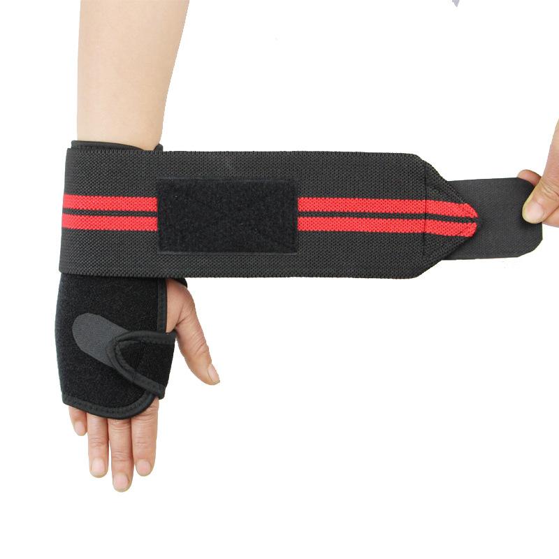 Wrist Bandage Elastic Palm Guard Fitness Hand Guard Weightlifting Dumbbell Wrap Pressure Belt Wrist Guard Spot