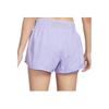 Nike Dri-Fit One Fashion Comfortable Solid Color Versatile Quick-Dry Casual Shorts Women Shorts Ice-Purple Lilac DX6013-533