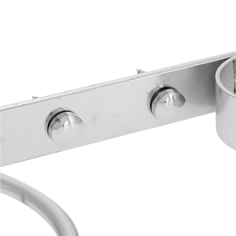 Salon Galvanized Stainless Steel Hair Dryer Holder Hands Free Comb Blow Dryer Holder