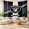 Las Vegas Raiders Wall Tapestry, Soft Fabric Wall Hanging, Decorative Backdrop For Bedroom Home Wall Art