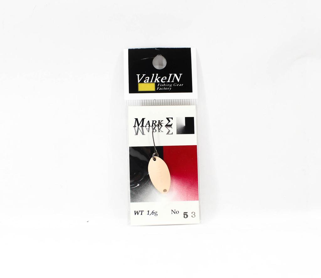 Valkein Spoon Mark Sigma 1.6 grams Sinking Lure No.53 (0584)