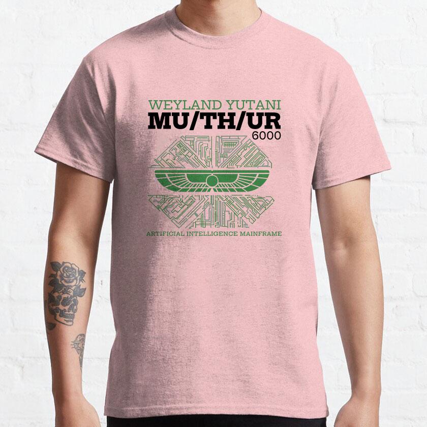 MU/TH/ER Artificial Intelligence System Alien Ellen Ripley Halloween Horror Movie Weyland Yutani Sci Fi LV-426 Xenomorph T Shirt