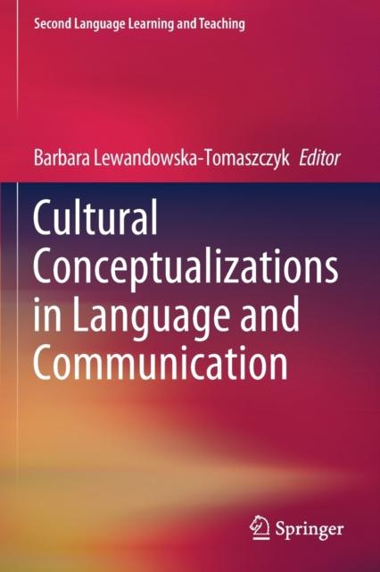Kniha Cultural Conceptualizations In Language and Communication