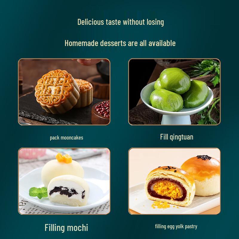 50g Golden Dessert & Mooncake Blister Boxes with Base (50 Pcs)