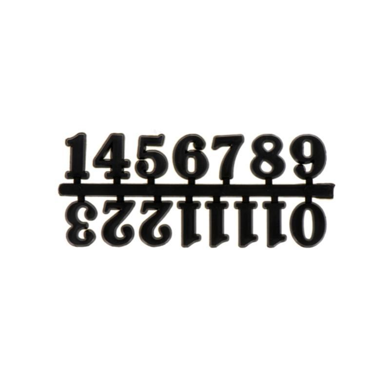 

1 Set Clock Numbers Plate DIY Arabic Roman Numeral Mechanism Wall Clock Part