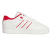 adidas Mens Rivalry 3 Stripes Leather Flat Trainers