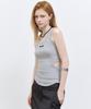 Nigaennikol Opening Sleeveless Top_Gray