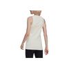 Adidas Originals Waffle Tank Top Brand Logo Solid Color Round Neck Sleeveless Vest Women tops White HE1475