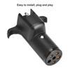 6 To 4 Pin Car Trailer Socket Plug Adapter Converter Caravan Towbar Towing Connector 12V