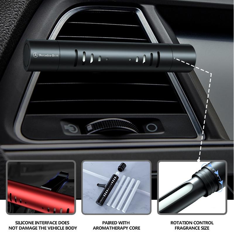 For Benz Car Air Vent Aromatherapy Clip Air Freshener Diffuser Perfume Decorative Accessories AMG CLA CLS C180 C200 W204 W205 AE1