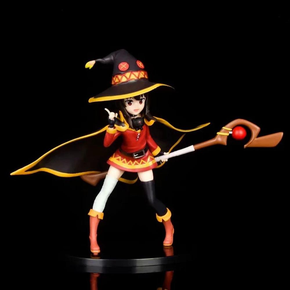 20CM Anime Film Kono Subarashii Sekai ni Shukufuku o! Kurenai Densetsu Figur Megumin Modell Puppe Spielzeug Actionfigur PVC
