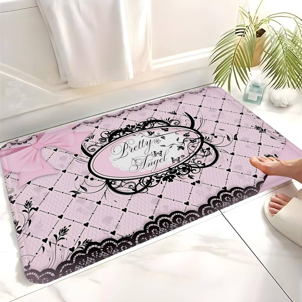 Popular J-Jirai K-Kei Fashion Door Mat Anti-slip Absorb Water Long Strip Cushion Bedroon Mat Bedside Mats