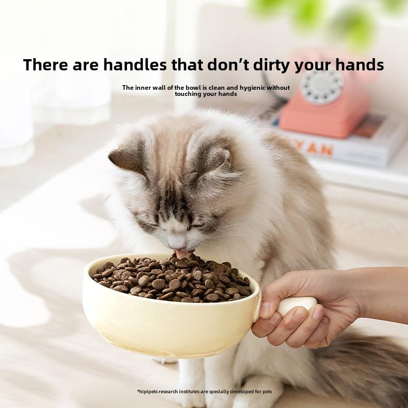 Kapibara Cute Cartoon Capybara Cat Dog Feeding Basin Cat Bowl Dog Bowl Drinking Water Pet Ceramic Bowl Supplies