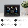 Weather Station Digital Alarm Clock Barometer Outdoor Sensor Temperature Humidity Measurance Weather Forcast Snooze
